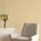 Hextex Ochre/Gold Wallpaper from the Atmosphere Collection by Galerie Wallcoverings