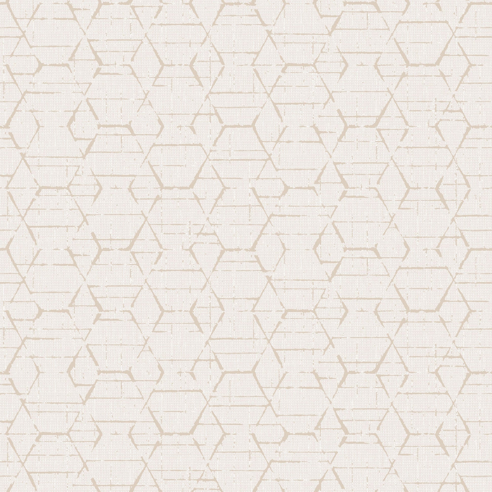 Hextex Taupe Wallpaper from the Atmosphere Collection by Galerie Wallcoverings