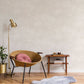 Metallic Linen Beige Wallpaper from the Atmosphere Collection by Galerie Wallcoverings