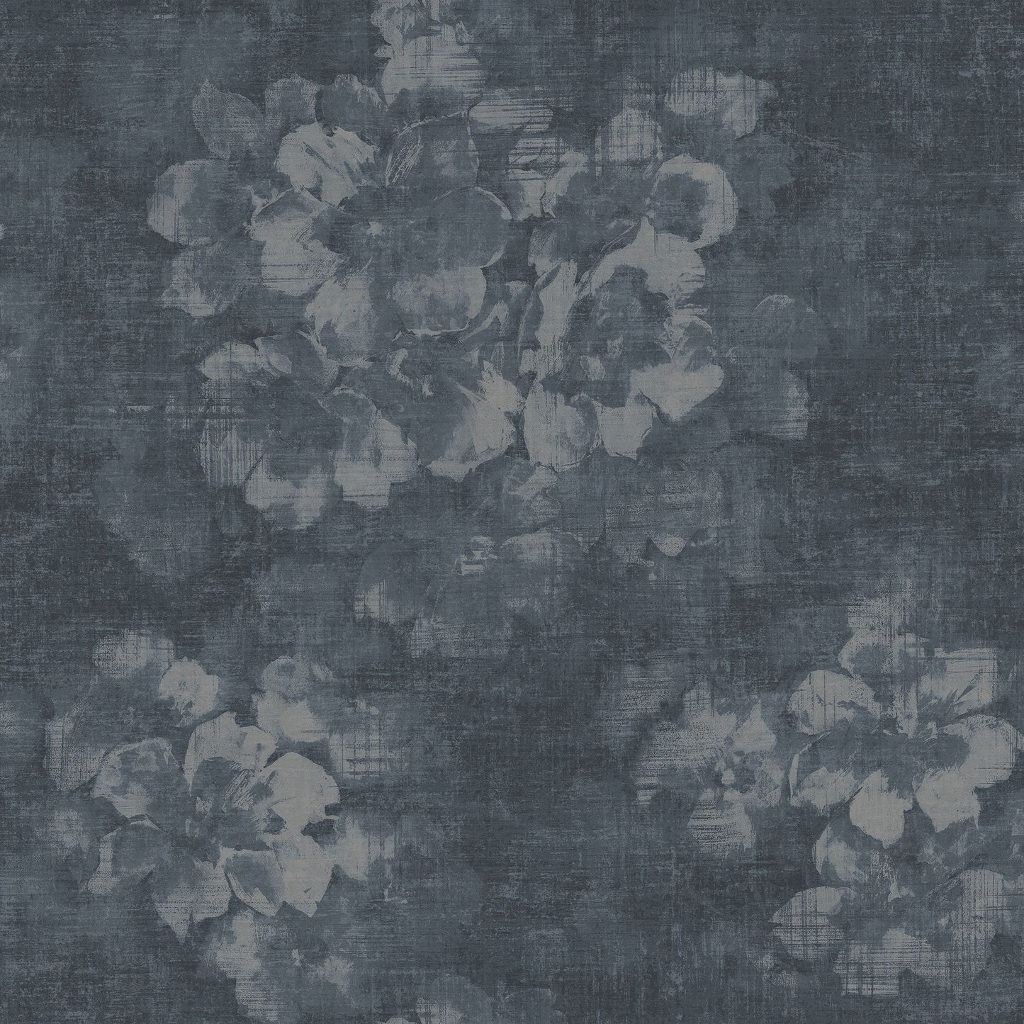 Mystic Floral Blue Wallpaper from the Atmosphere Collection by Galerie Wallcoverings