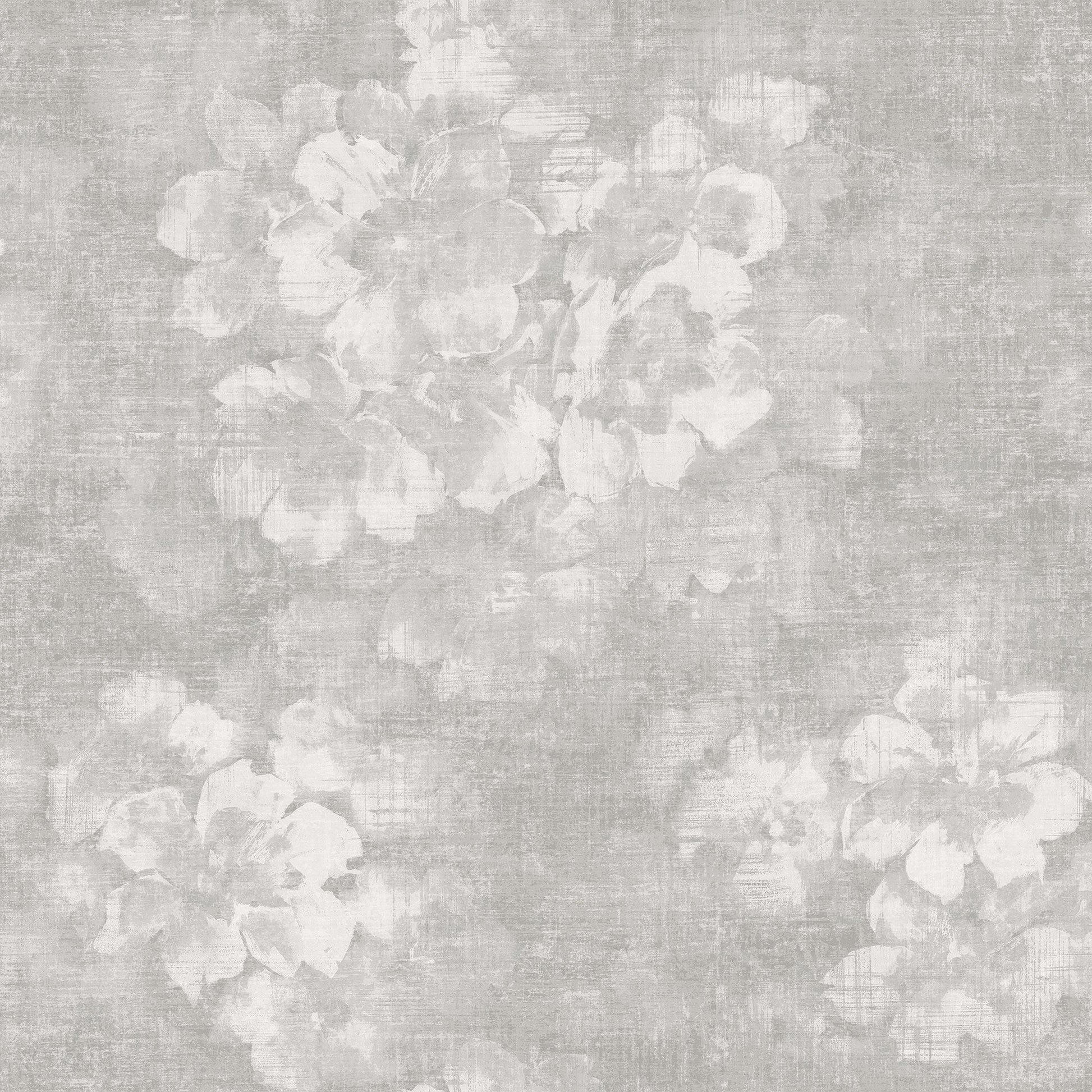 Mystic Floral Grey Wallpaper from the Atmosphere Collection by Galerie Wallcoverings