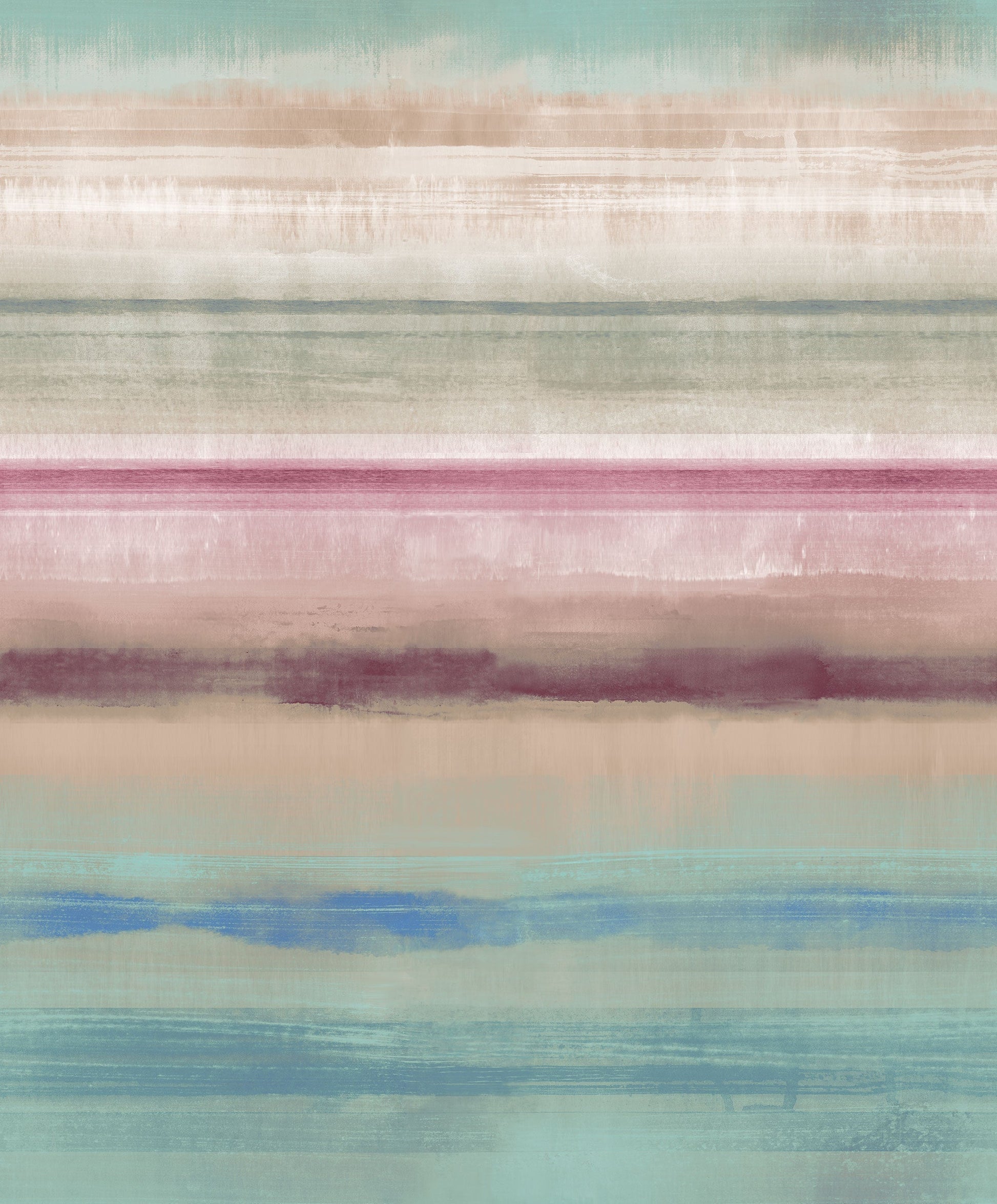 sample skye stripe turquoise magenta wallpaper from the atmosphere collection by galerie wallcoverings 1