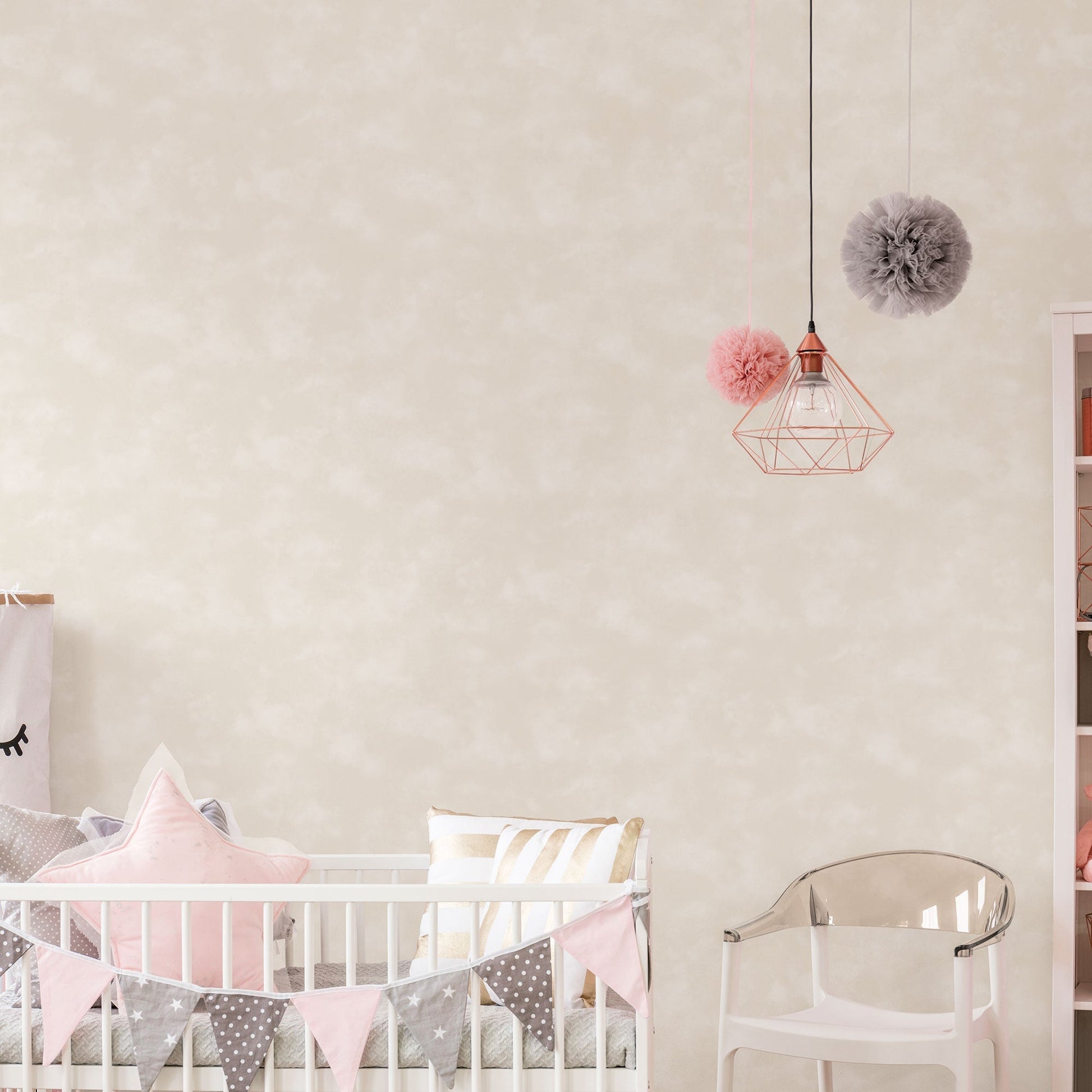 Baby Texture Beige Wallpaper from the Tiny Tots 2 Collection by Galerie Wallcoverings