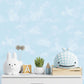 Baby Texture Blue/Glitter Wallpaper from the Tiny Tots 2 Collection by Galerie Wallcoverings