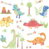Dinosaurs Primary Wallpaper from the Tiny Tots 2 Collection by Galerie Wallcoverings