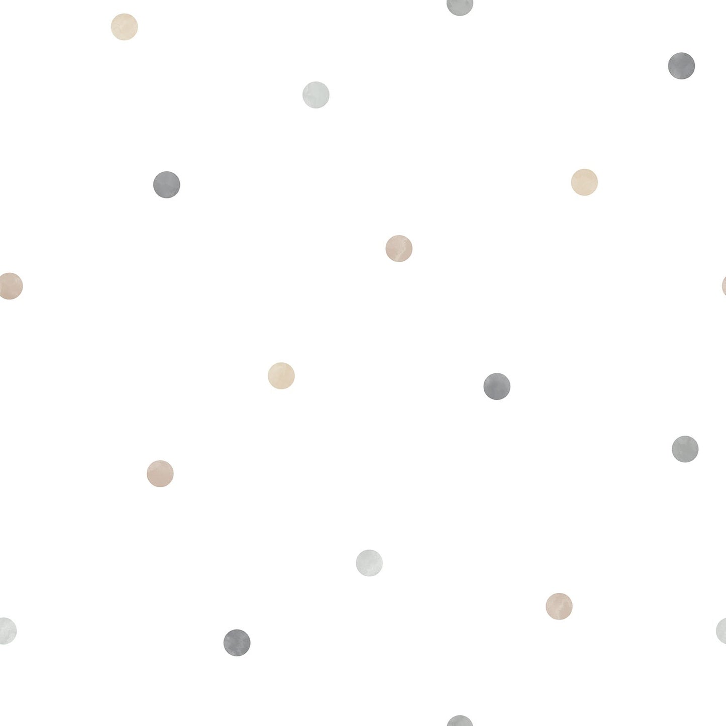 Dots Beige/Grey Wallpaper from the Tiny Tots 2 Collection by Galerie Wallcoverings