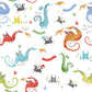 Dragons Bright Wallpaper from the Tiny Tots 2 Collection by Galerie Wallcoverings