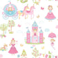 Fairytale Primary Wallpaper from the Tiny Tots 2 Collection by Galerie Wallcoverings