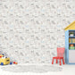 Farmland Greige Wallpaper from the Tiny Tots 2 Collection by Galerie Wallcoverings