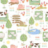 Farmland Primary Wallpaper from the Tiny Tots 2 Collection by Galerie Wallcoverings