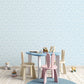 Koala Leaf Light Blue Wallpaper from the Tiny Tots 2 Collection by Galerie Wallcoverings