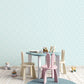 Koala Leaf Turquoise Wallpaper from the Tiny Tots 2 Collection by Galerie Wallcoverings