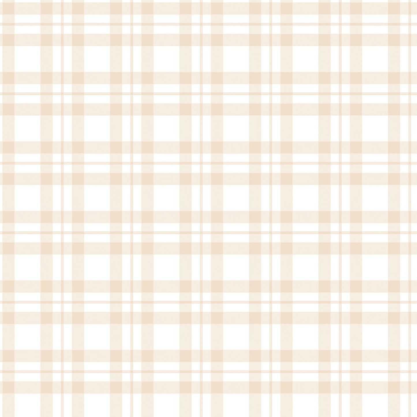 Plaid Beige Wallpaper from the Tiny Tots 2 Collection by Galerie Wallcoverings
