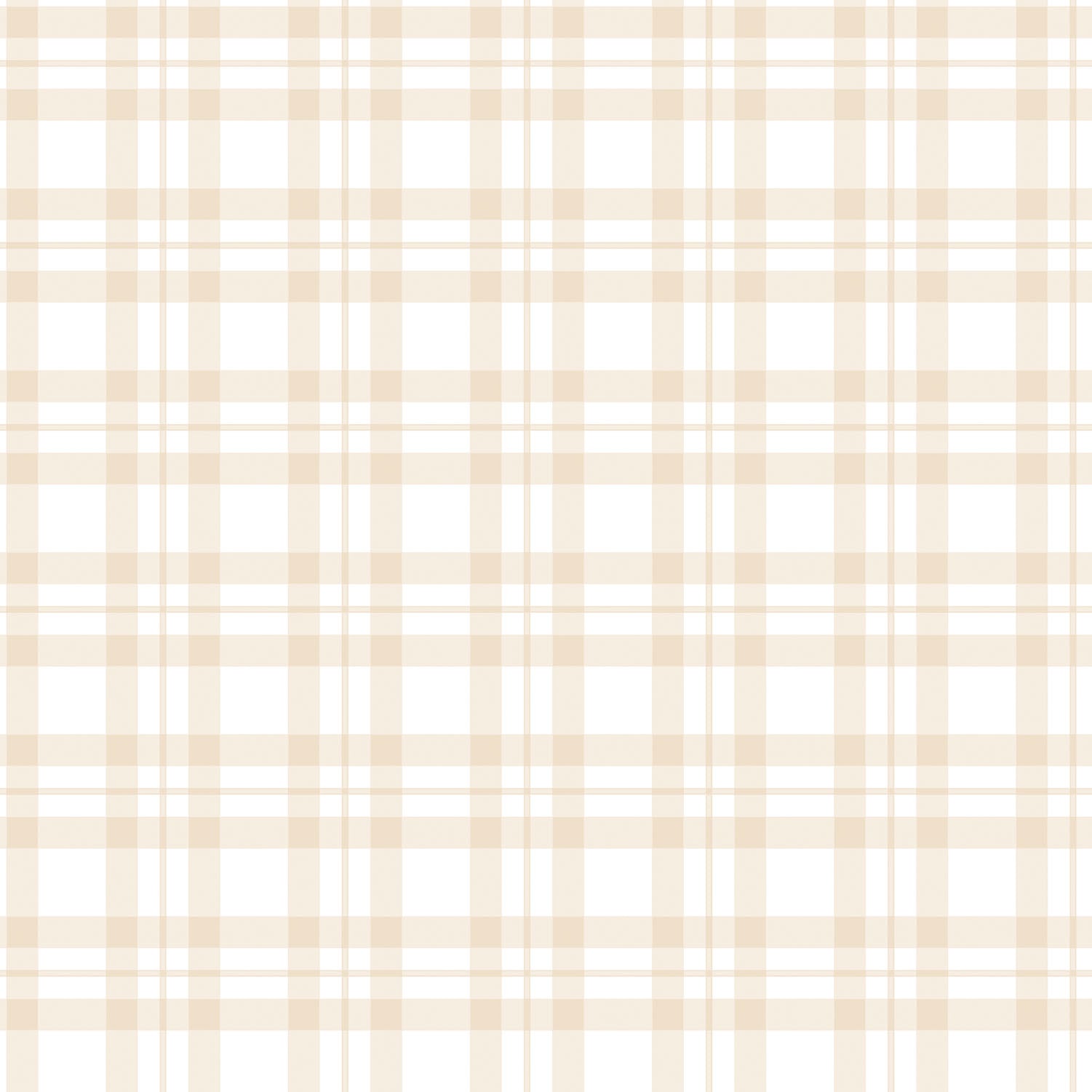 Plaid Beige Wallpaper from the Tiny Tots 2 Collection by Galerie Wallcoverings