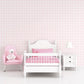 Plaid Pink Wallpaper from the Tiny Tots 2 Collection by Galerie Wallcoverings