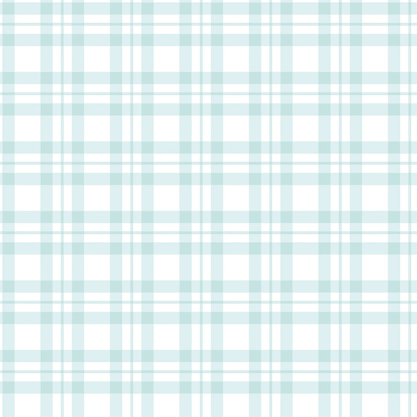 Plaid Turquoise Wallpaper from the Tiny Tots 2 Collection by Galerie Wallcoverings