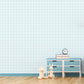 Plaid Turquoise Wallpaper from the Tiny Tots 2 Collection by Galerie Wallcoverings