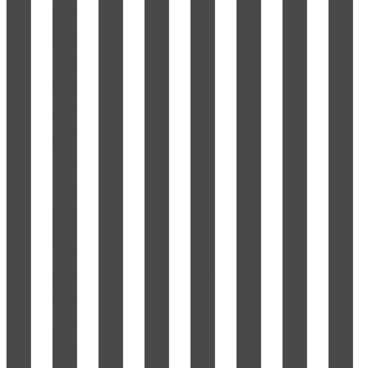 sample regency stripe black wallpaper from the tiny tots 2 collection by galerie wallcoverings 1