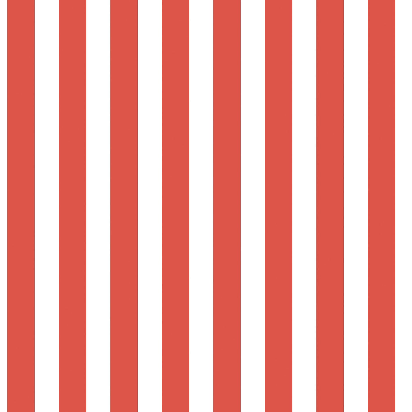 Regency Stripe Red Wallpaper from the Tiny Tots 2 Collection by Galerie Wallcoverings