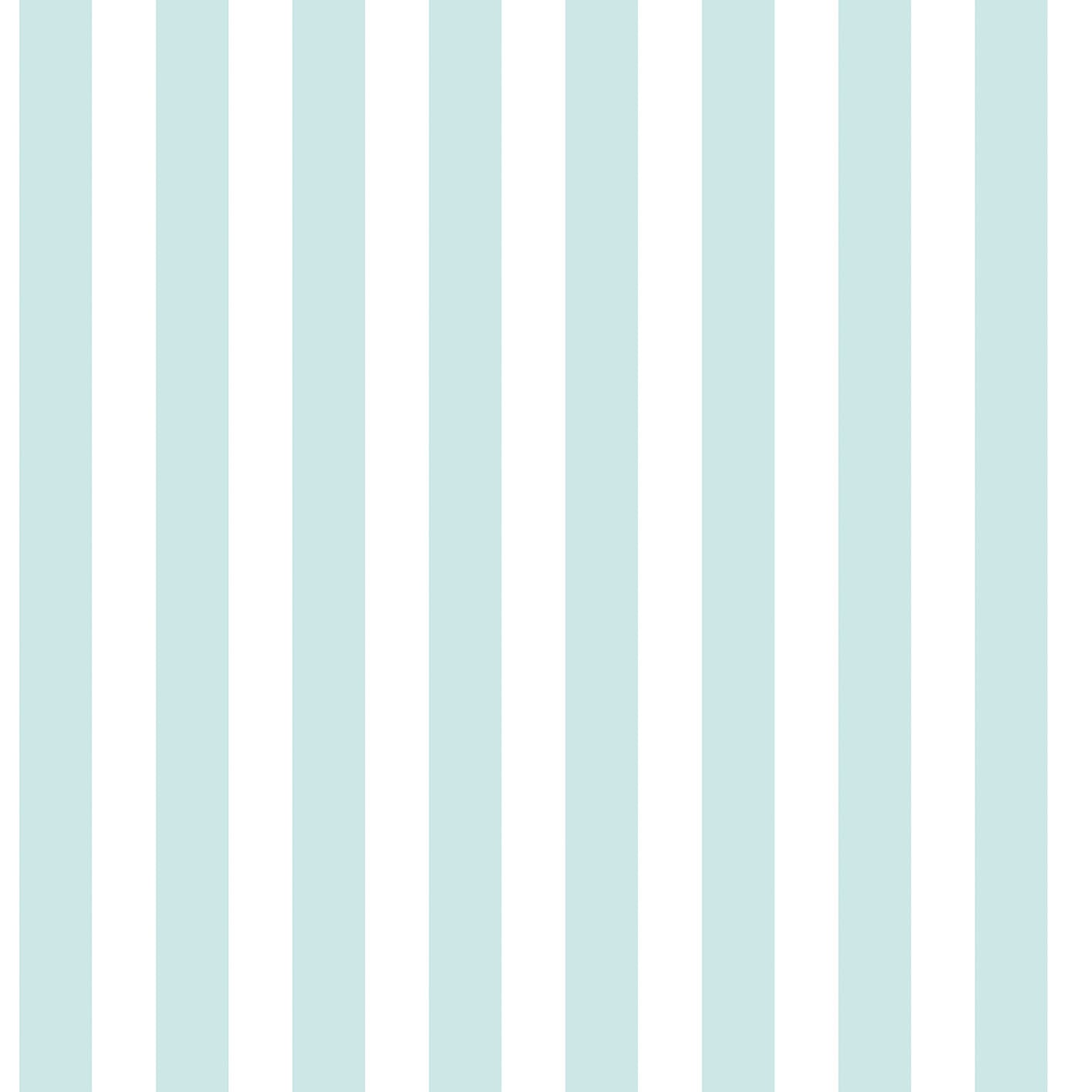 Regency Stripe Turquoise Wallpaper from the Tiny Tots 2 Collection by Galerie Wallcoverings