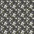 Anemone Mini Black Wallpaper from the Secret Garden Collection by Galerie Wallcoverings