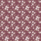 Anemone Mini Cranberry Wallpaper from the Secret Garden Collection by Galerie Wallcoverings