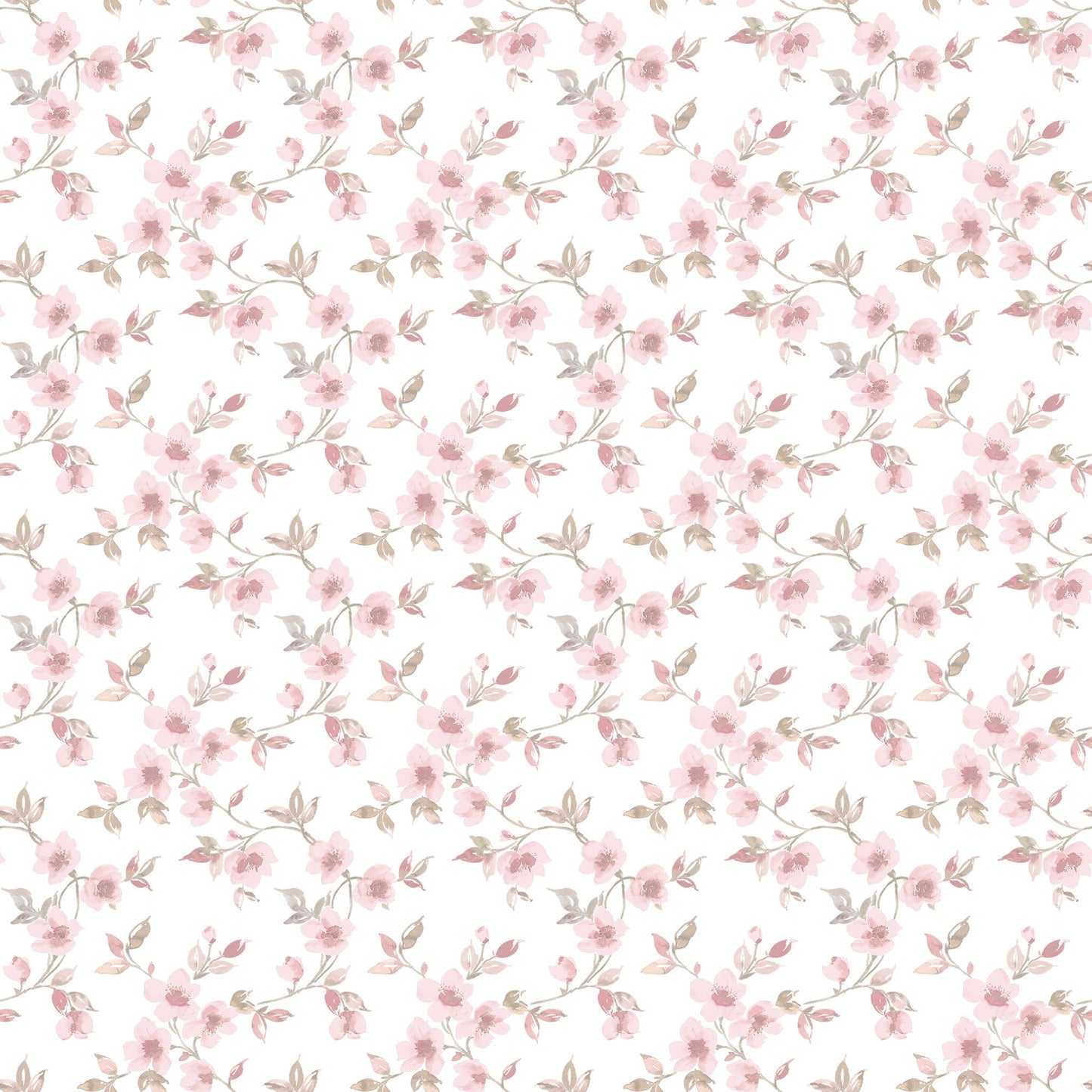 Anemone Mini Dusty Pink Wallpaper from the Secret Garden Collection by Galerie Wallcoverings