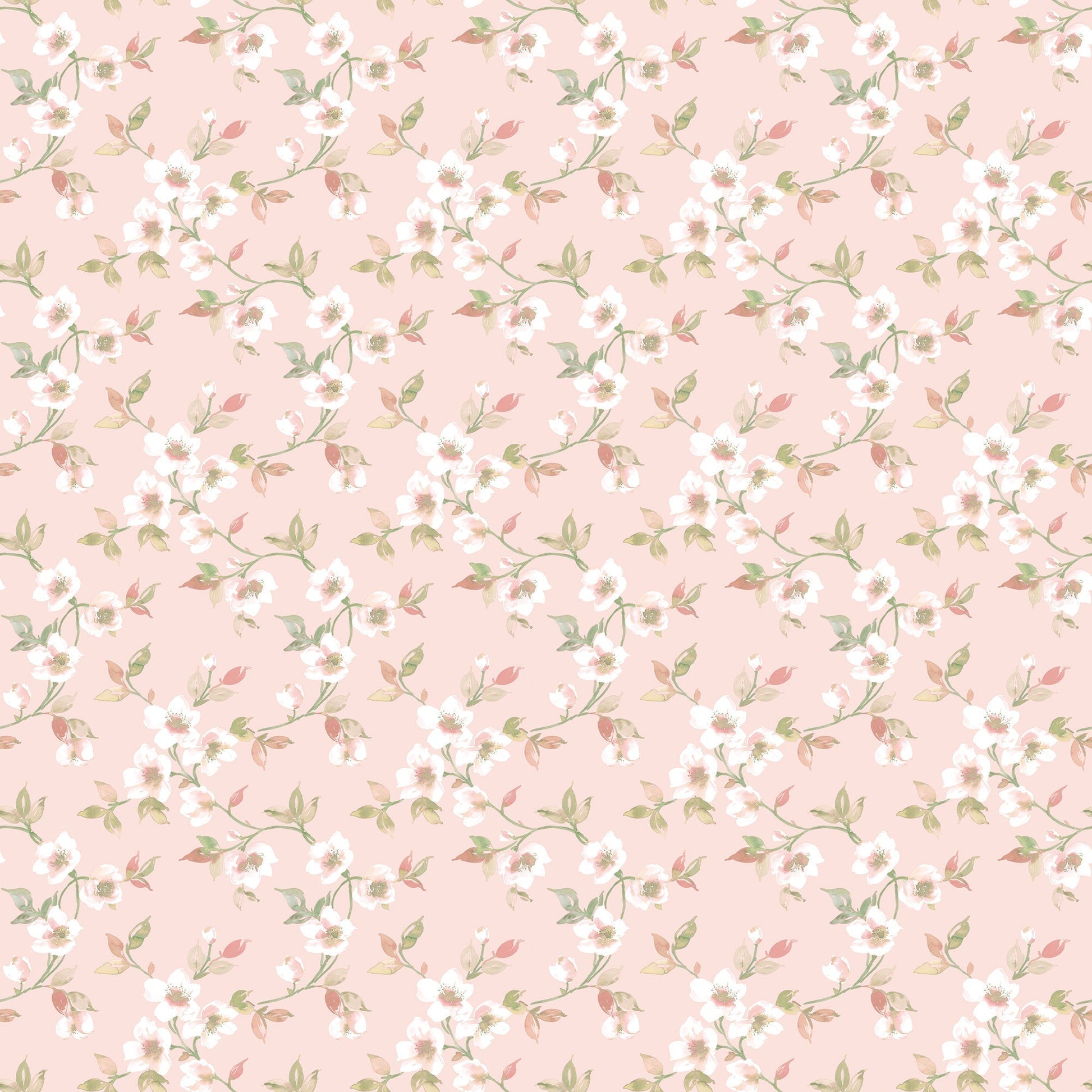 Anemone Mini Pink Wallpaper from the Secret Garden Collection by Galerie Wallcoverings