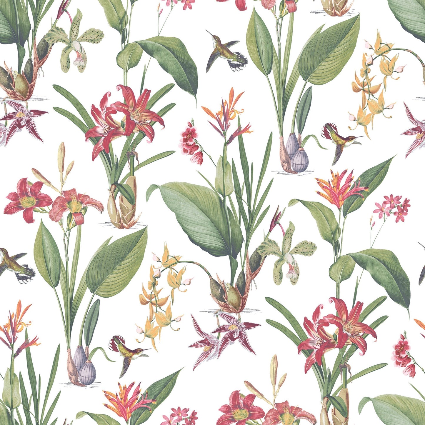 sample cottage botanical fresh wallpaper from the secret garden collection by galerie wallcoverings 1