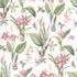 Cottage Botanical Pink Wallpaper from the Secret Garden Collection by Galerie Wallcoverings