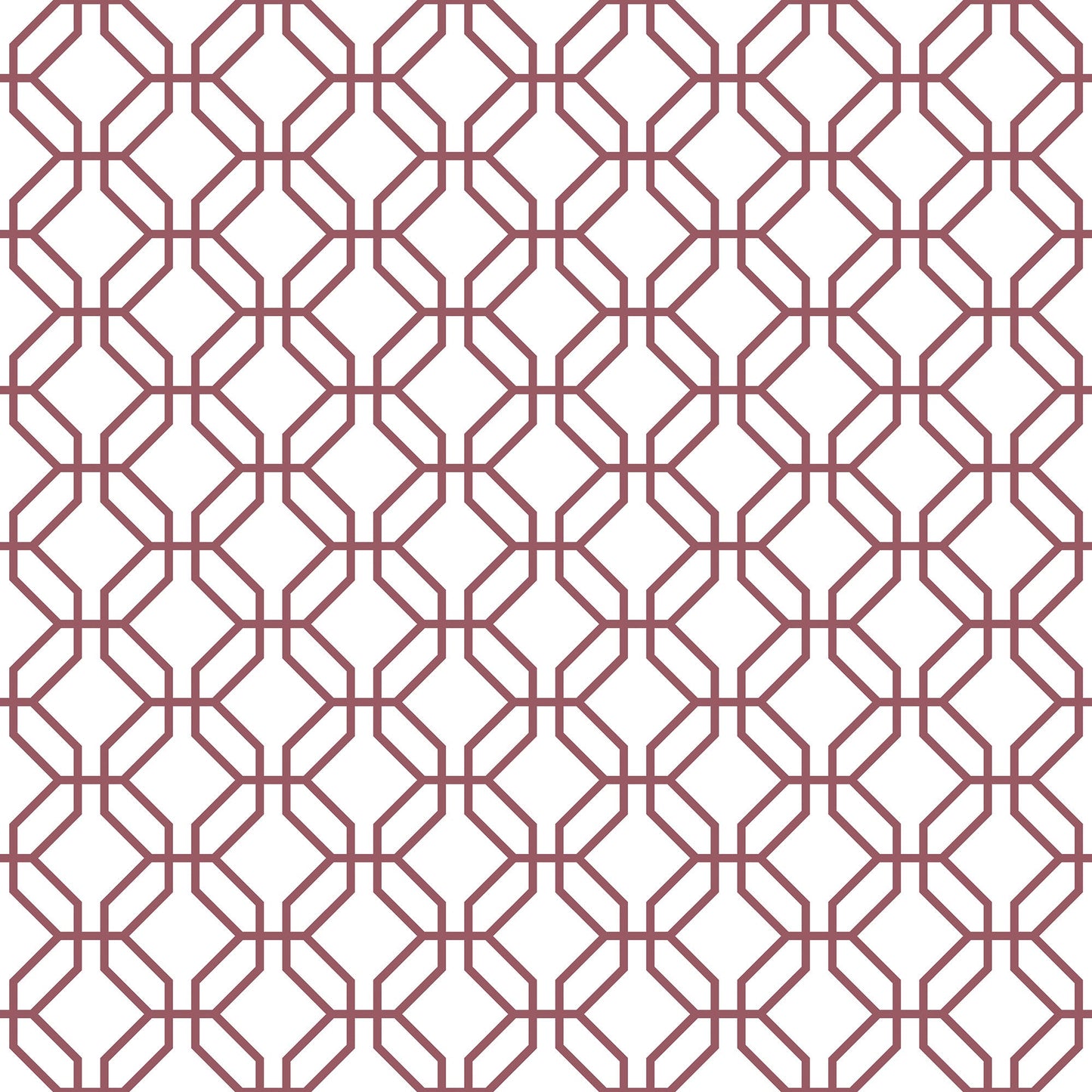 Trellis Positive Cranberry Wallpaper from the Secret Garden Collection by Galerie Wallcoverings