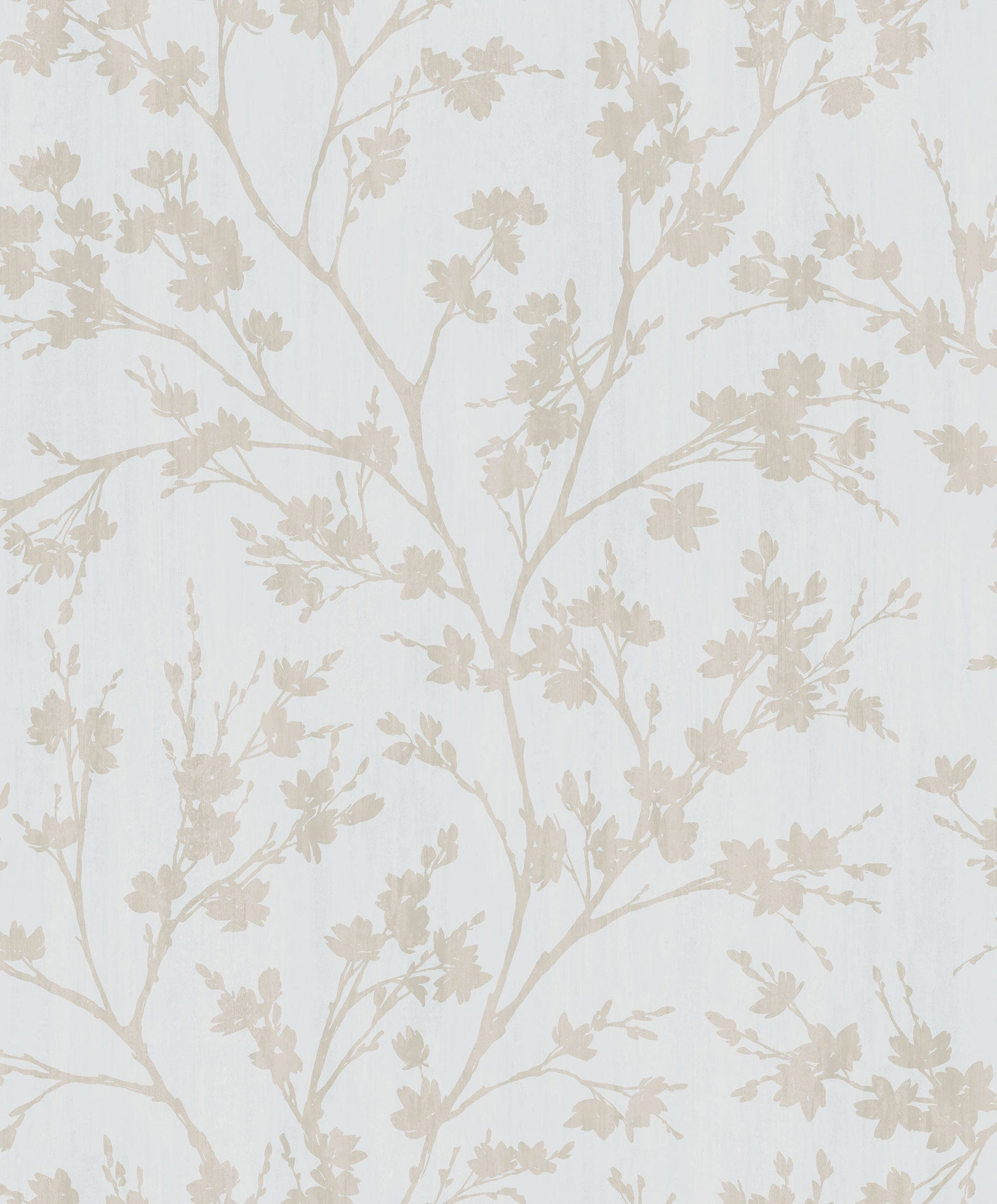 Wispy Branches Beige Wallpaper from the Secret Garden Collection by Galerie Wallcoverings