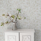 Wispy Branches Beige Wallpaper from the Secret Garden Collection by Galerie Wallcoverings