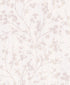 Wispy Branches White Wallpaper from the Secret Garden Collection by Galerie Wallcoverings