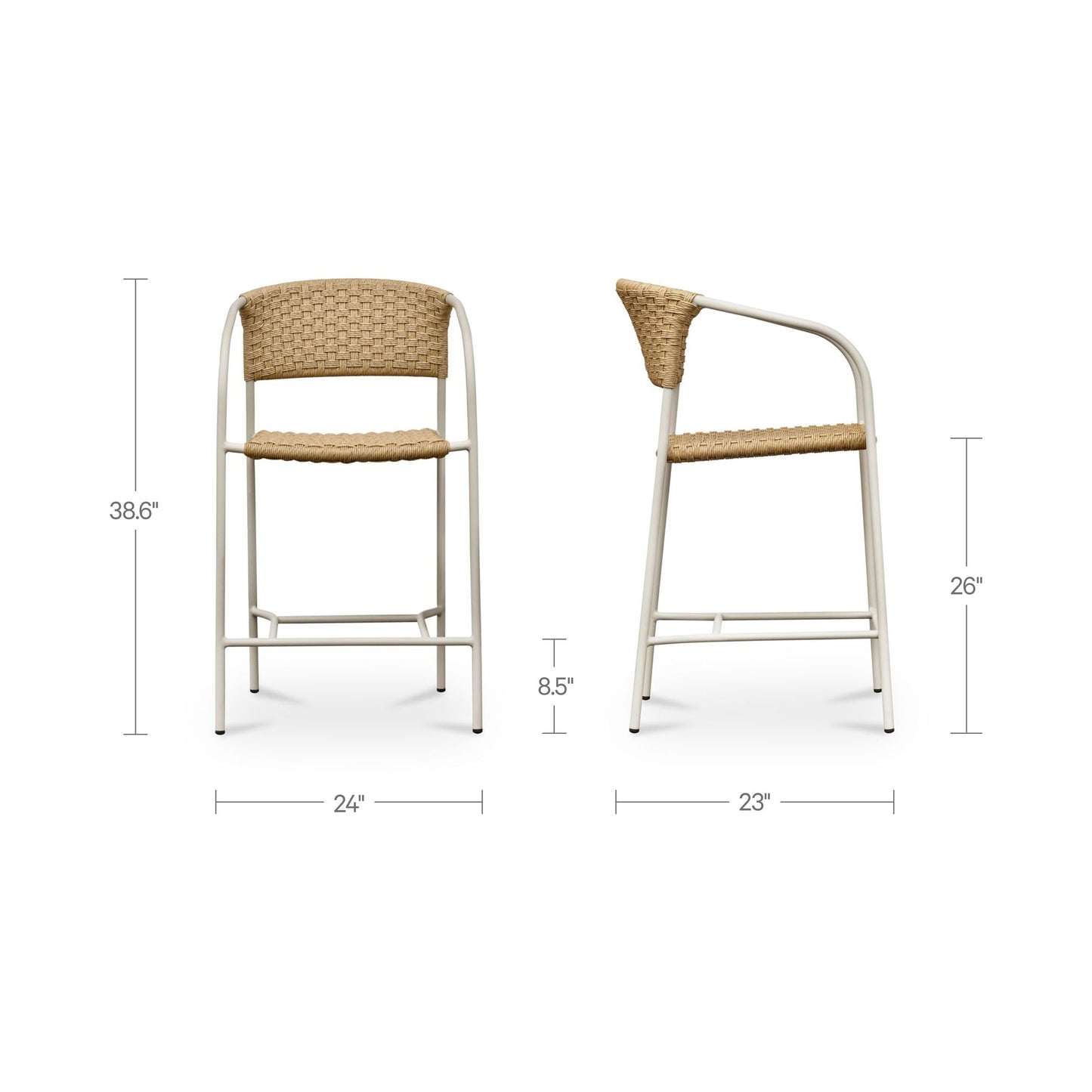 Zola Outdoor Counter Chair Moes Home Collection Mhc Ge 1008 20 4