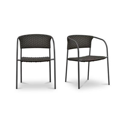 Zola Outdoor Dining Chair Set Of 2 Moes Home Collection Mhc Ge 1009 20 1