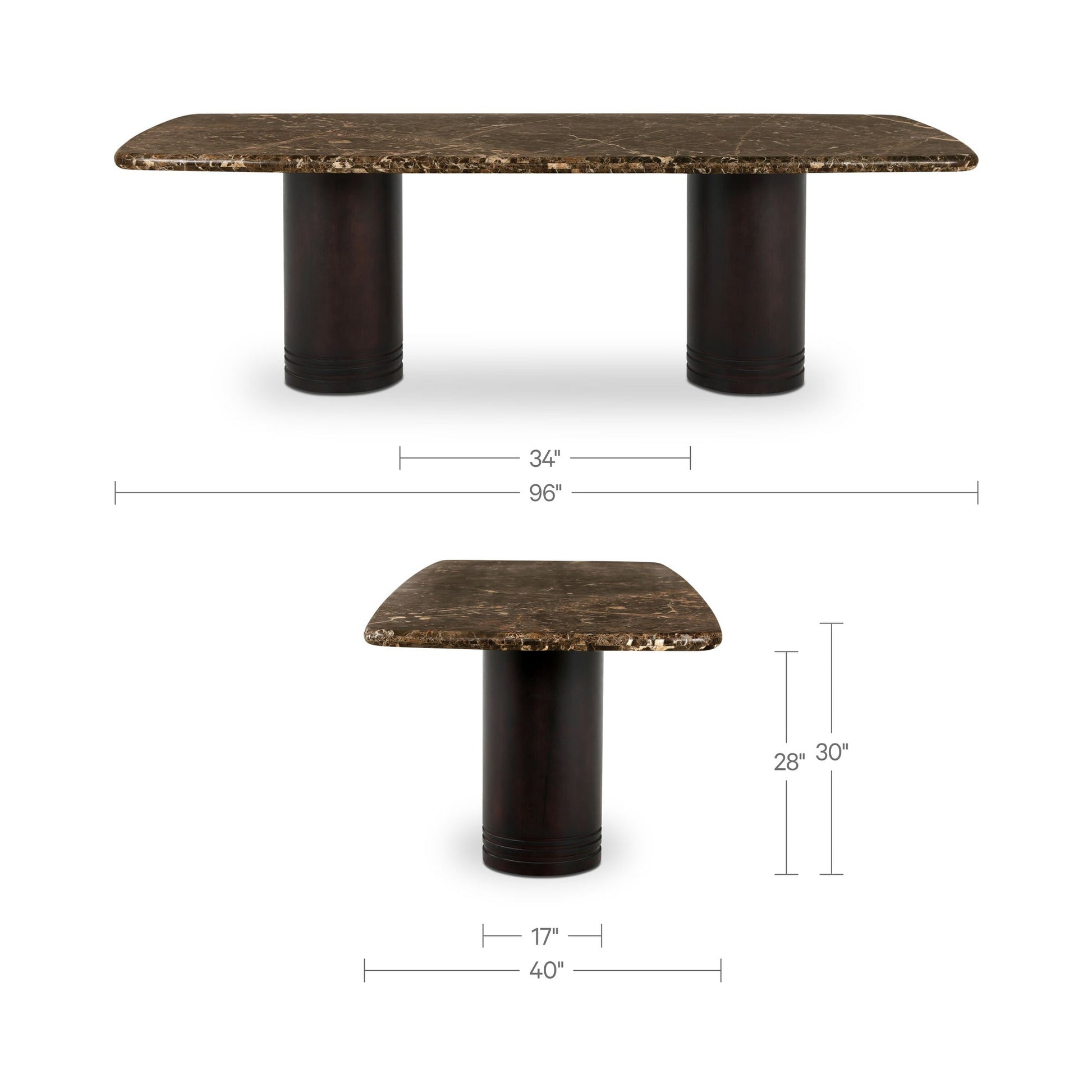 Daphne Dining Table Moes Home Collection Mhc Bb 1050 02 0 4