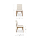 Demi Dining Chair Set Of 2 Moes Home Collection Mhc Go 1028 03 4