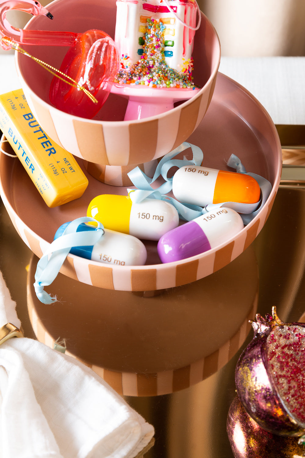 pill ornament set 2