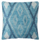 sadler indoor outdoor tribal blue white pillow by nikki chu 1