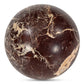 Odessa Sphere Tabletop Accent Red Levanto Marble 2
