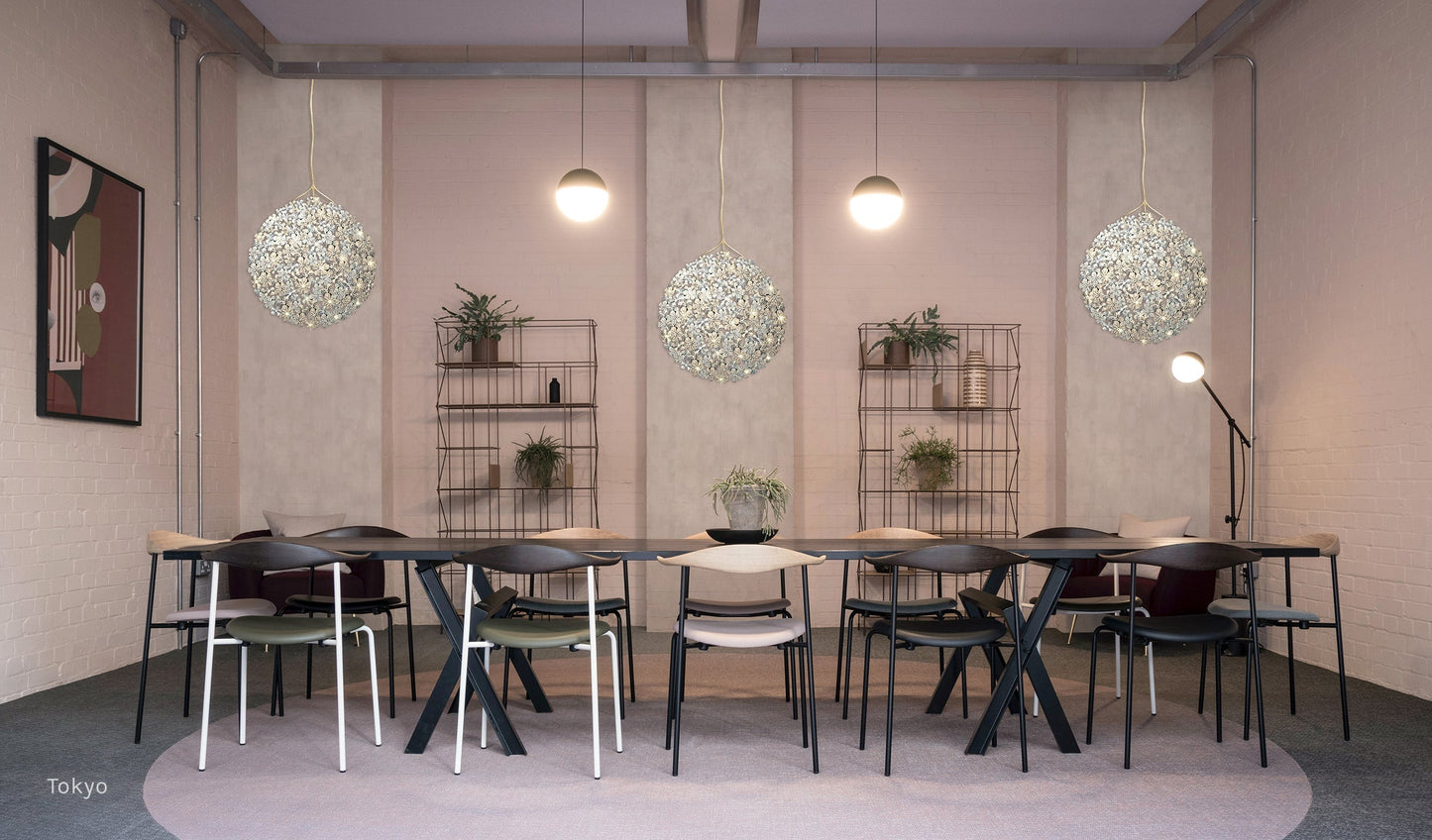 Germanium LED Wallpaper in Various Colors by Meystyle