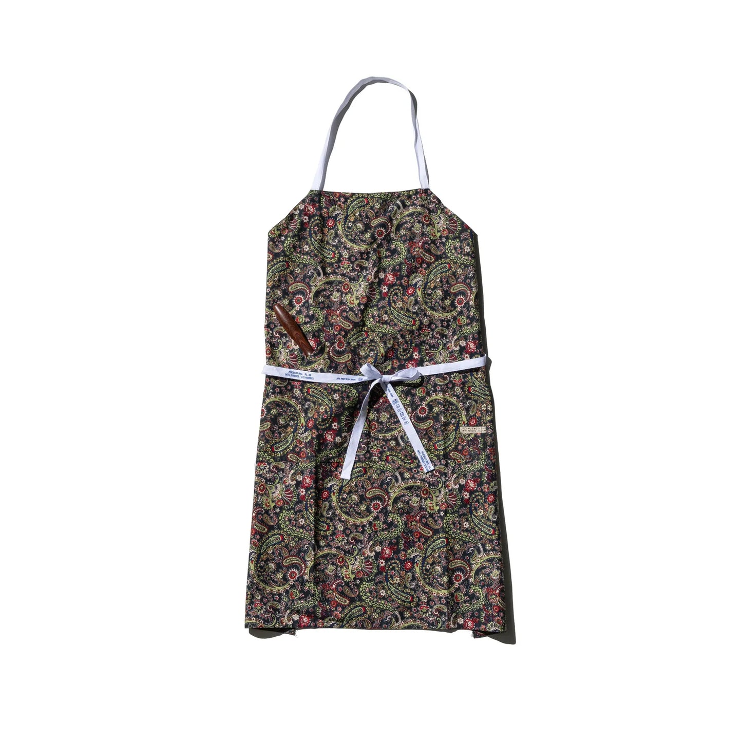 Hand Printed Paisley Adult Apron