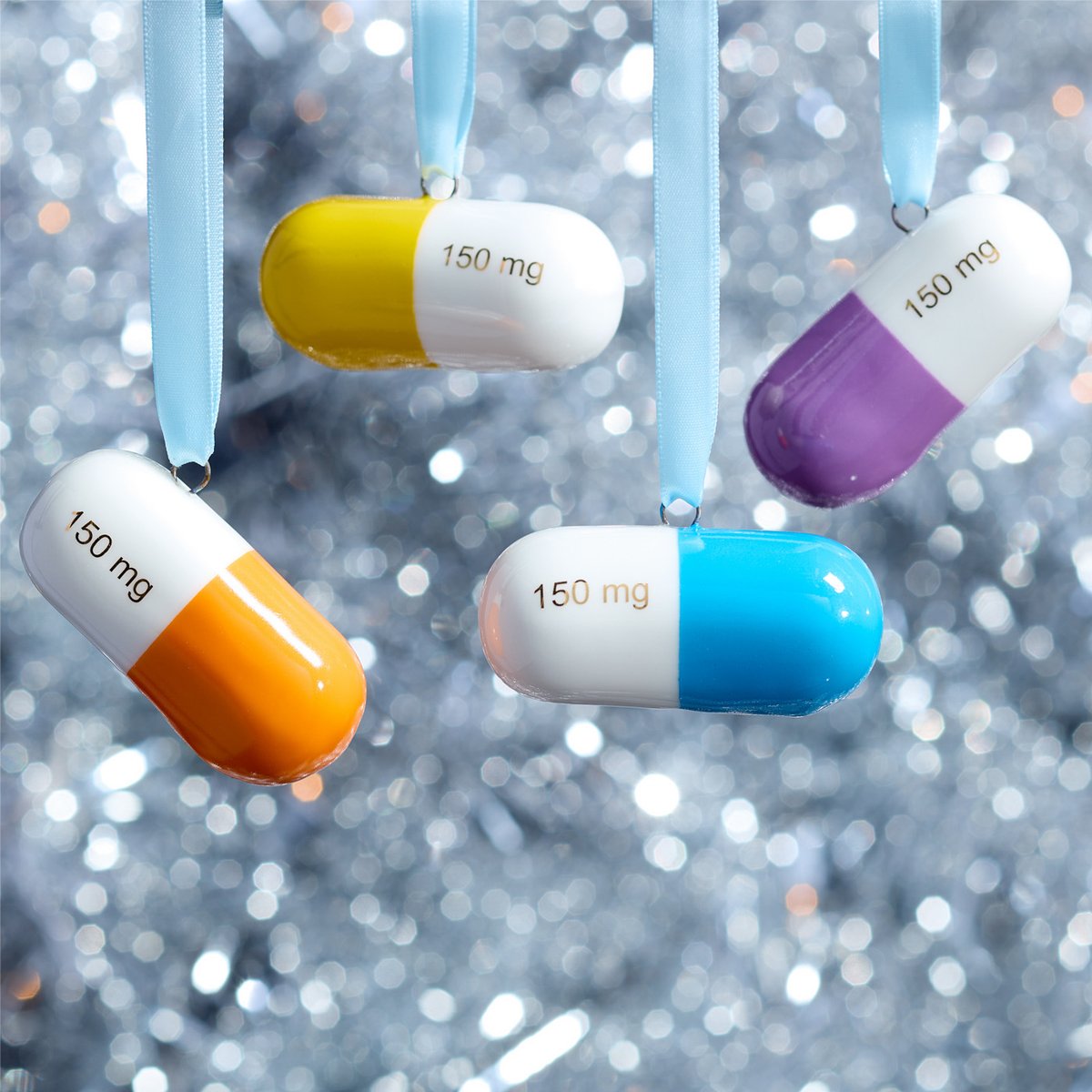pill ornament set 3