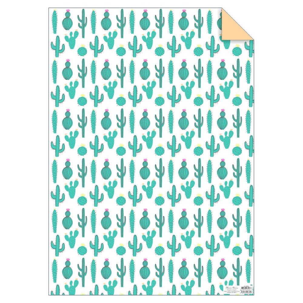 cactus gift wrap by meri meri 1