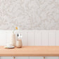 Hygge Home Trailing Vines Motif In Pink Galerie Wallcoverings Gg82119 2