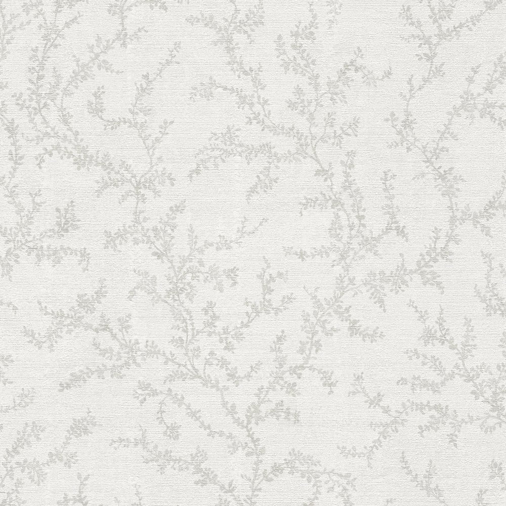 Hygge Home Trailing Vines Motif In Silver Grey Galerie Wallcoverings Gg82121 1