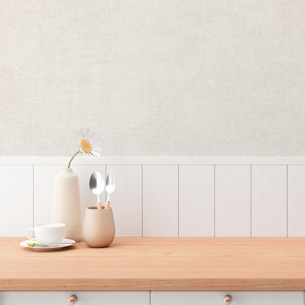 Hygge Home Plain Texture In Cream Galerie Wallcoverings Gg82123 2