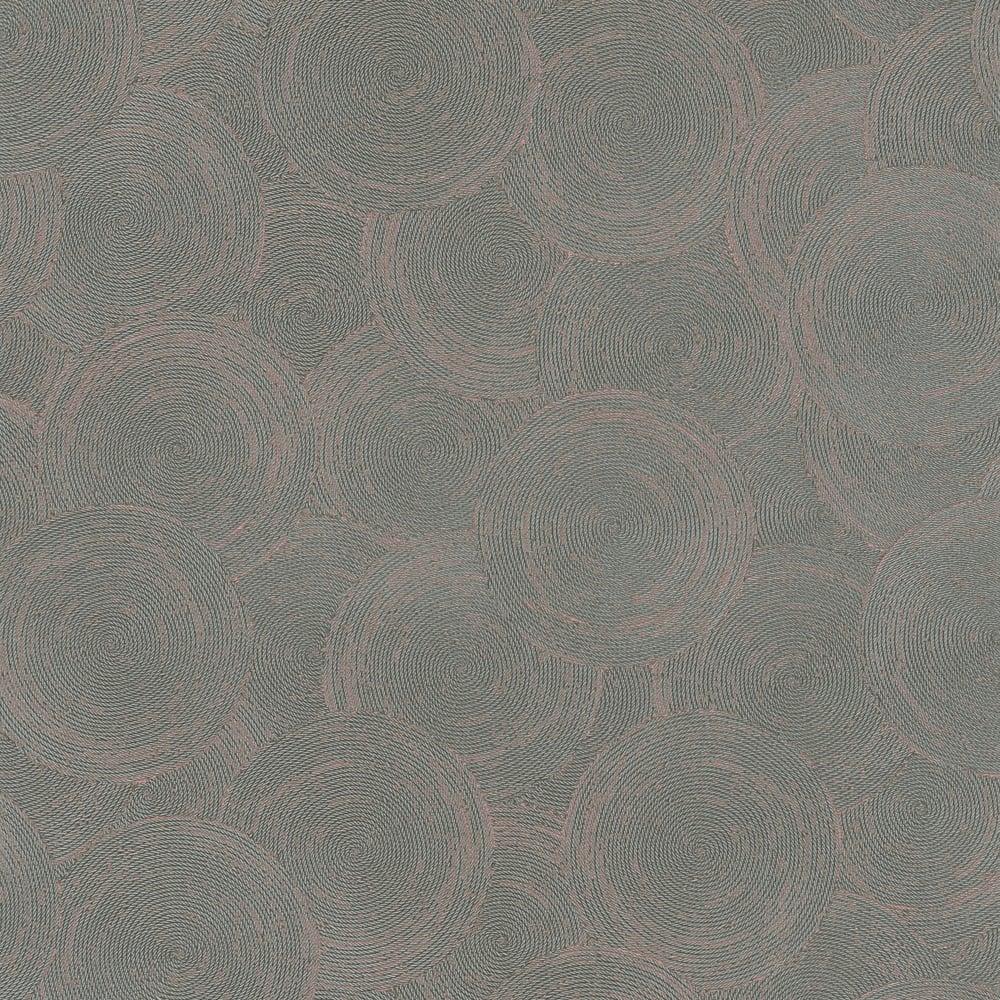 Hygge Home Stone Circles Motif In Green Galerie Wallcoverings Gg82130 1