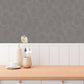 Hygge Home Stone Circles Motif In Bronze Brown Galerie Wallcoverings Gg82131 2